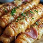 Irresistible Ham and Cheese Sticks You Can’t Resist