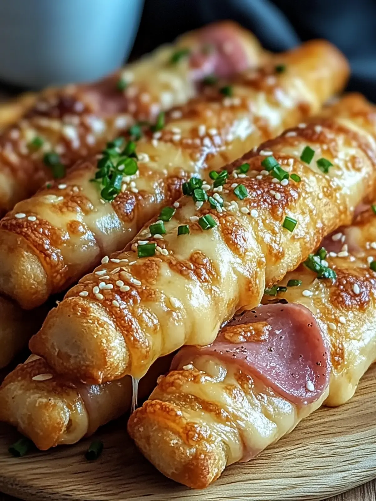 Irresistible Ham and Cheese Sticks You Can’t Resist