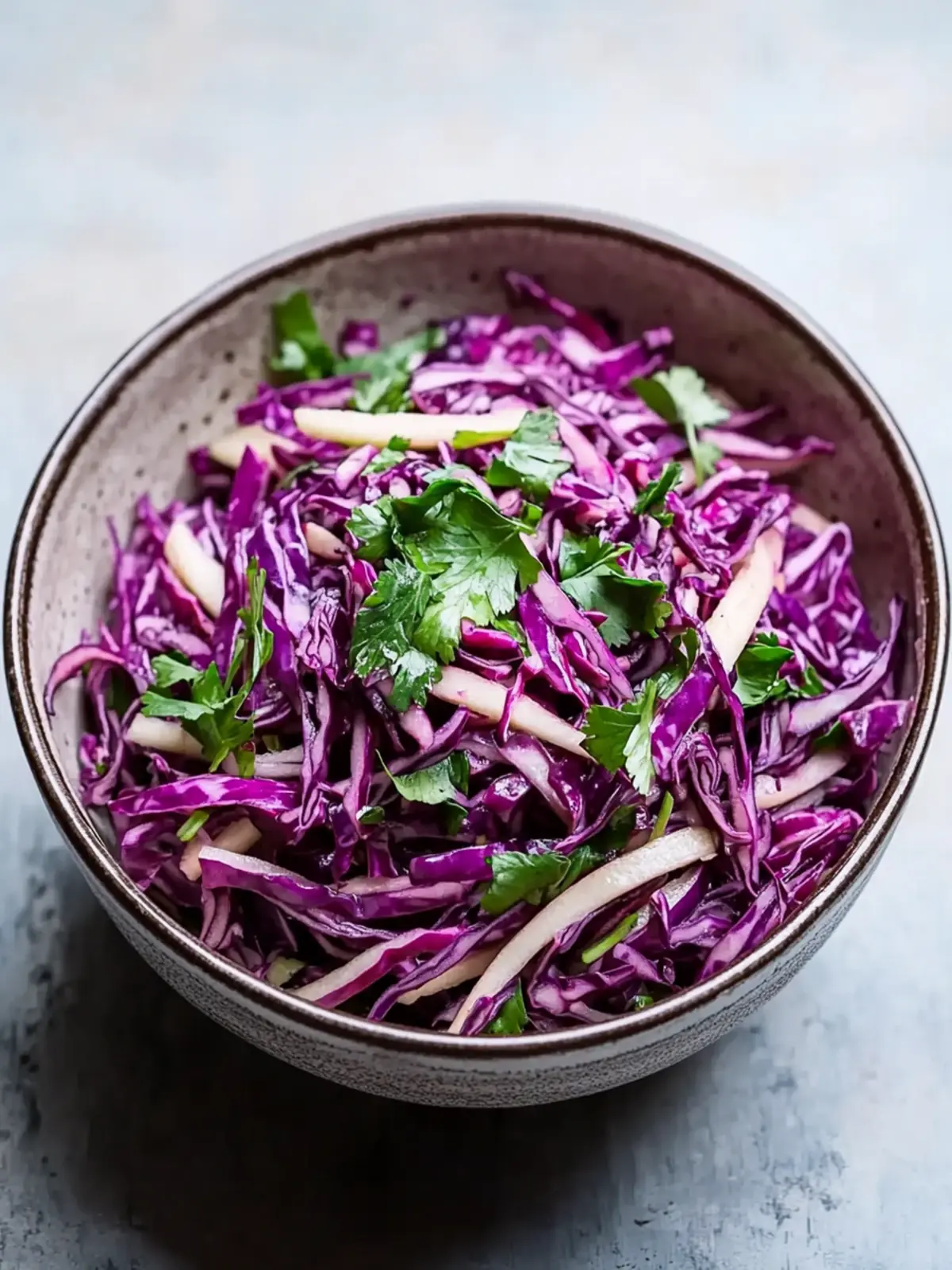 Red Cabbage and Apple Slaw Recipe