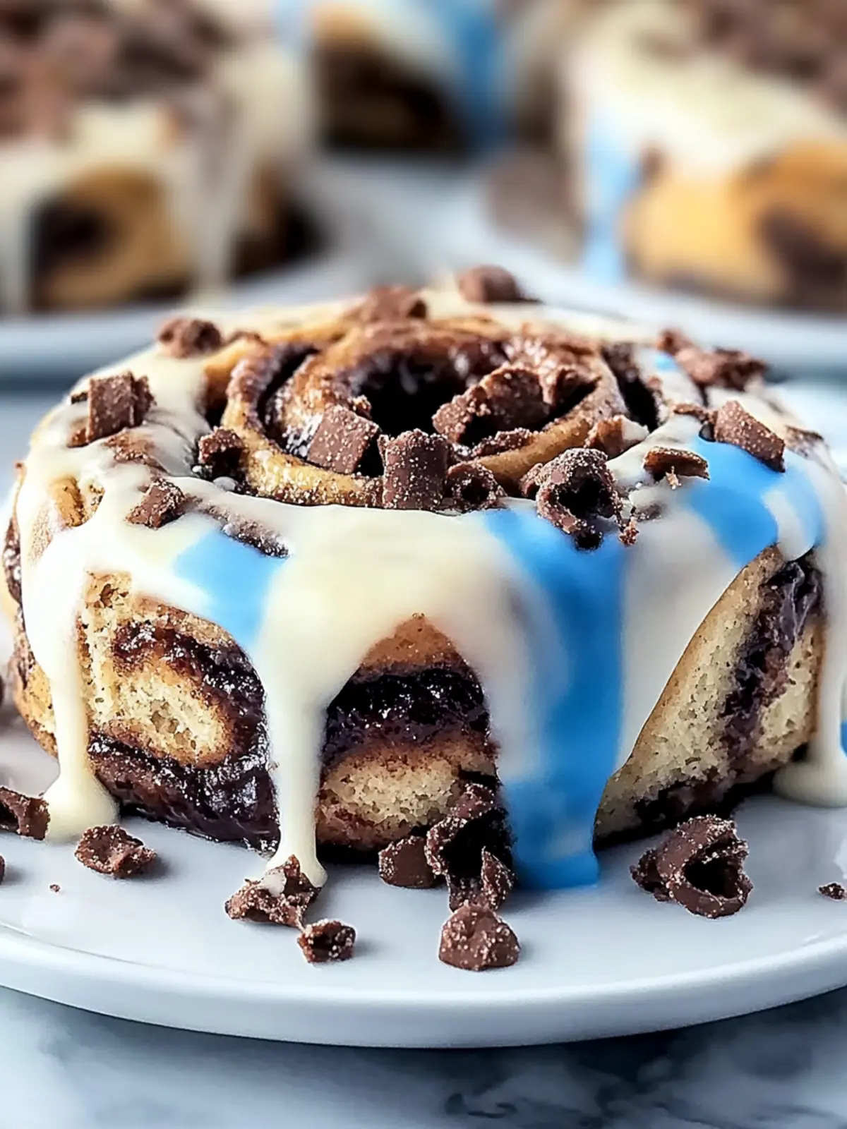 Cookie Monster Cinnamon Rolls: A Fun Twist on a Classic Treat