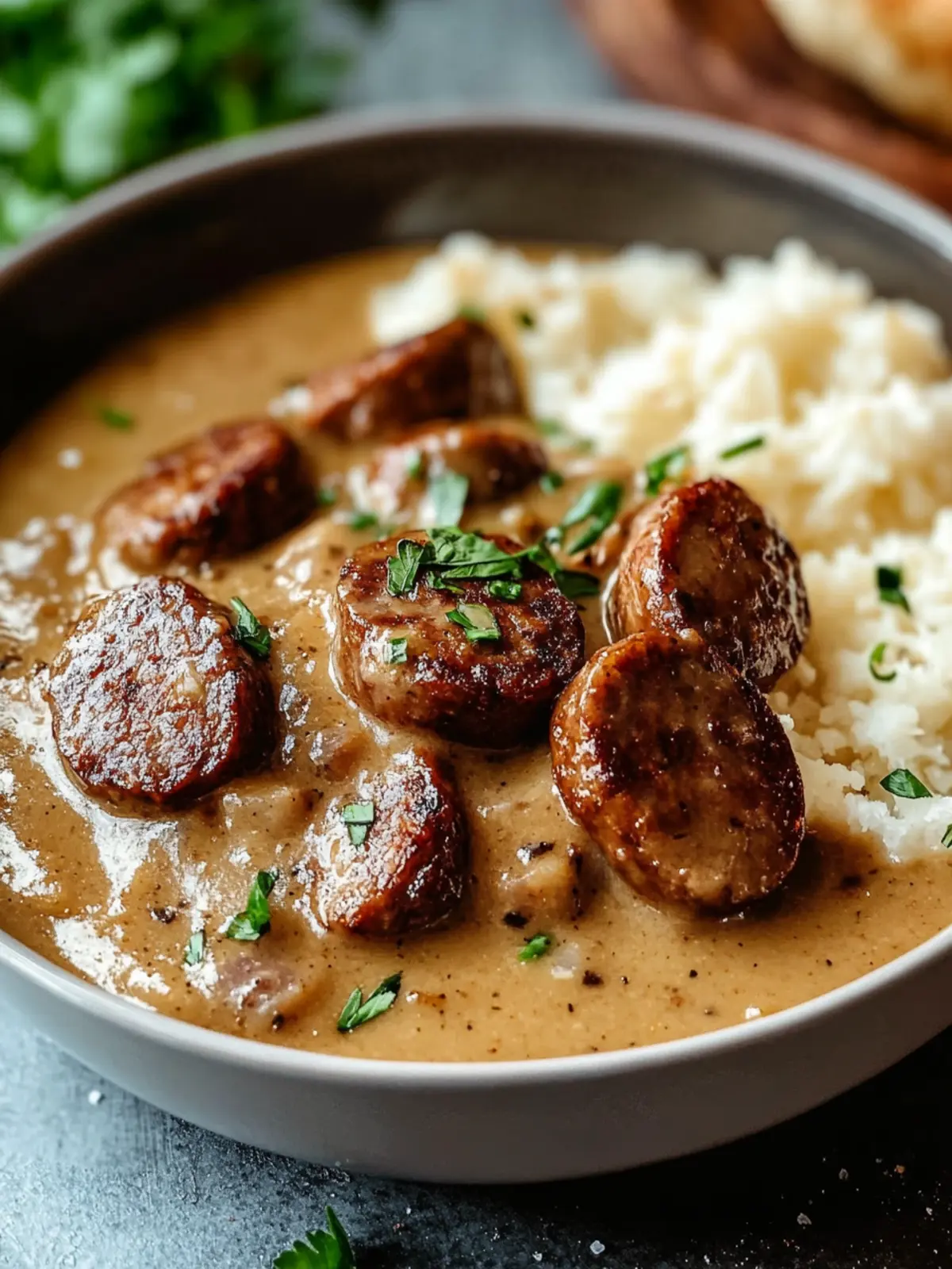 Andouille Sausage Cajun Gravy: A Delicious Southern Delight 3 Andouille Sausage Cajun Gravy