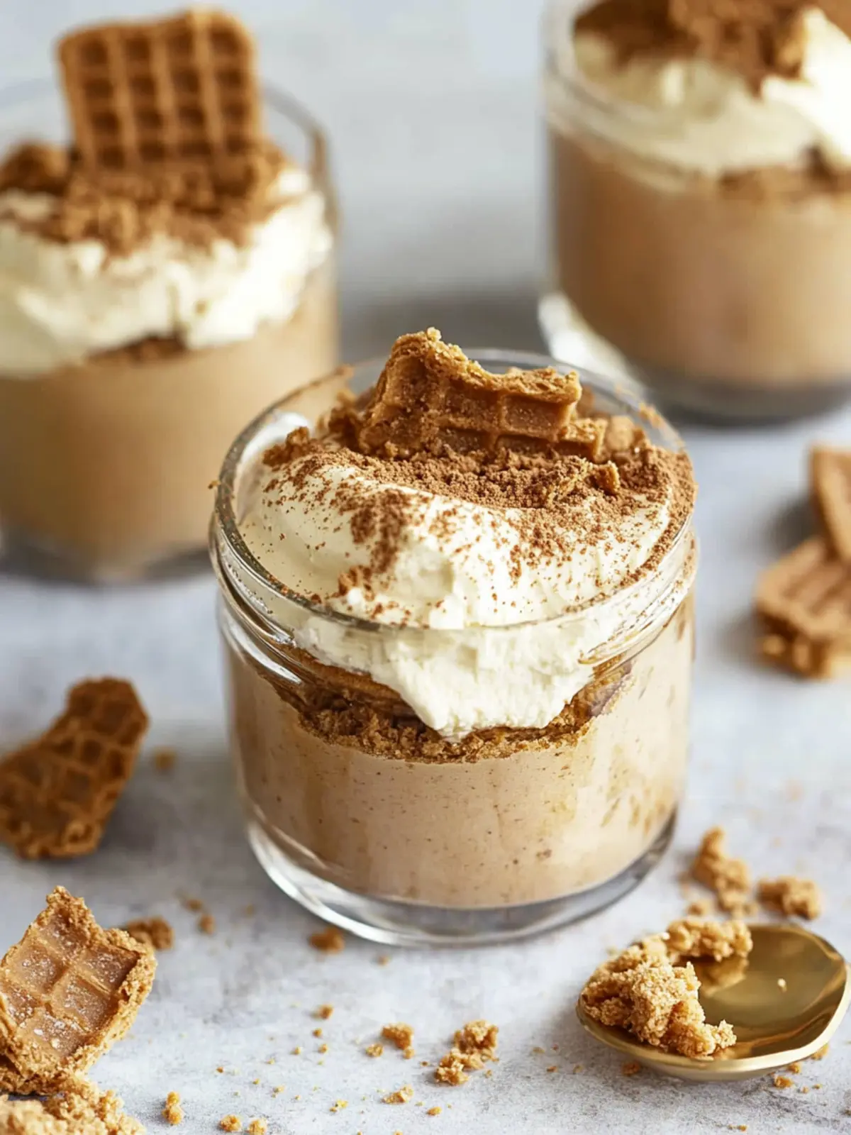2-Ingredient Biscoff Mousse Recipe