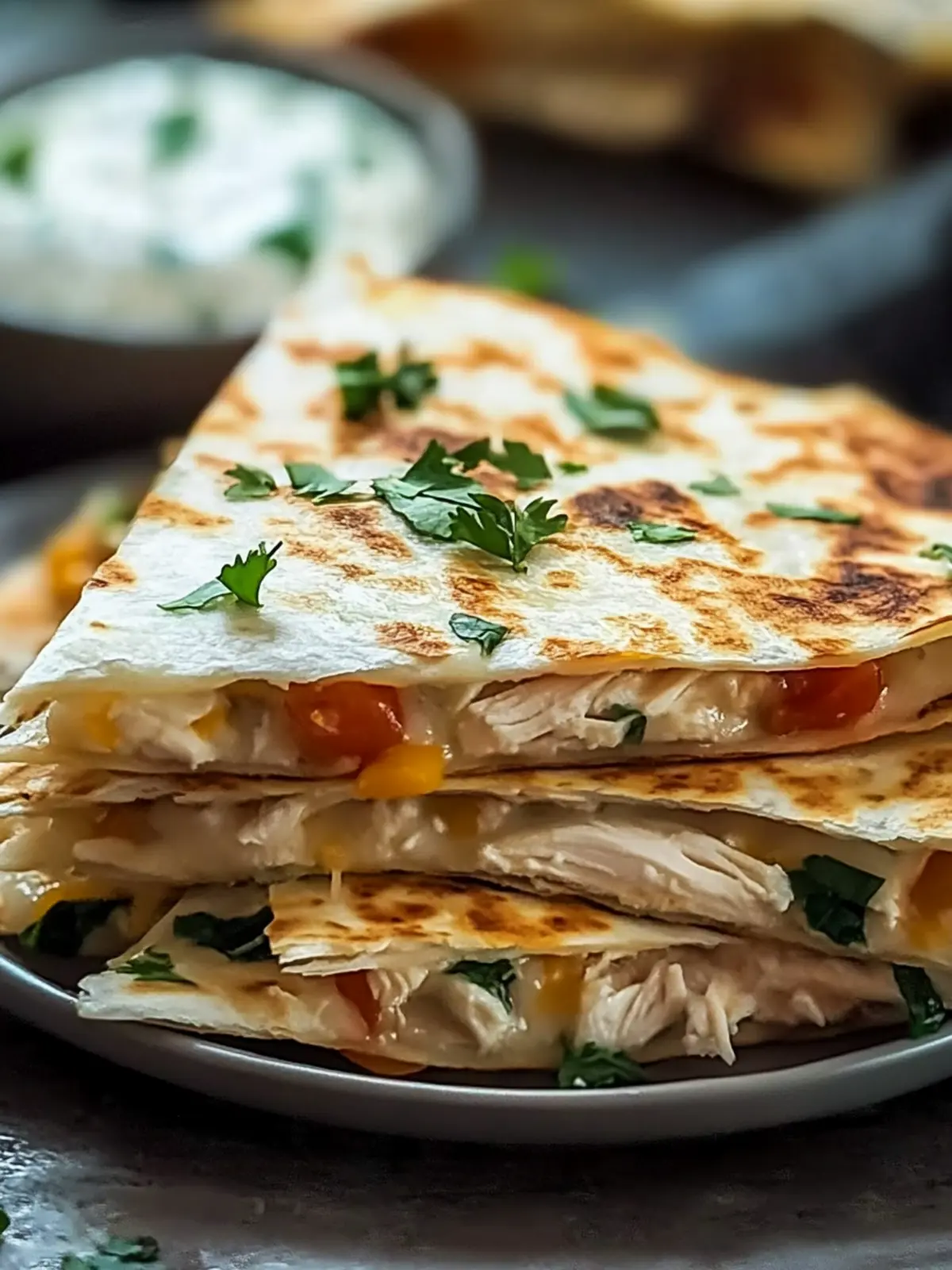 High-Protein Chicken Ranch Quesadilla Recipe: Lunch Ideas For Friends & Family Dinners