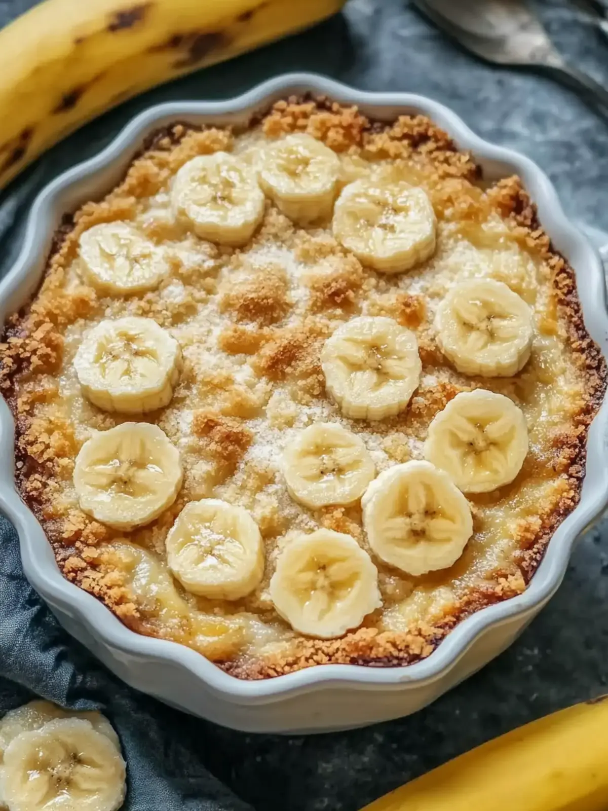 Southern Banana Cobbler