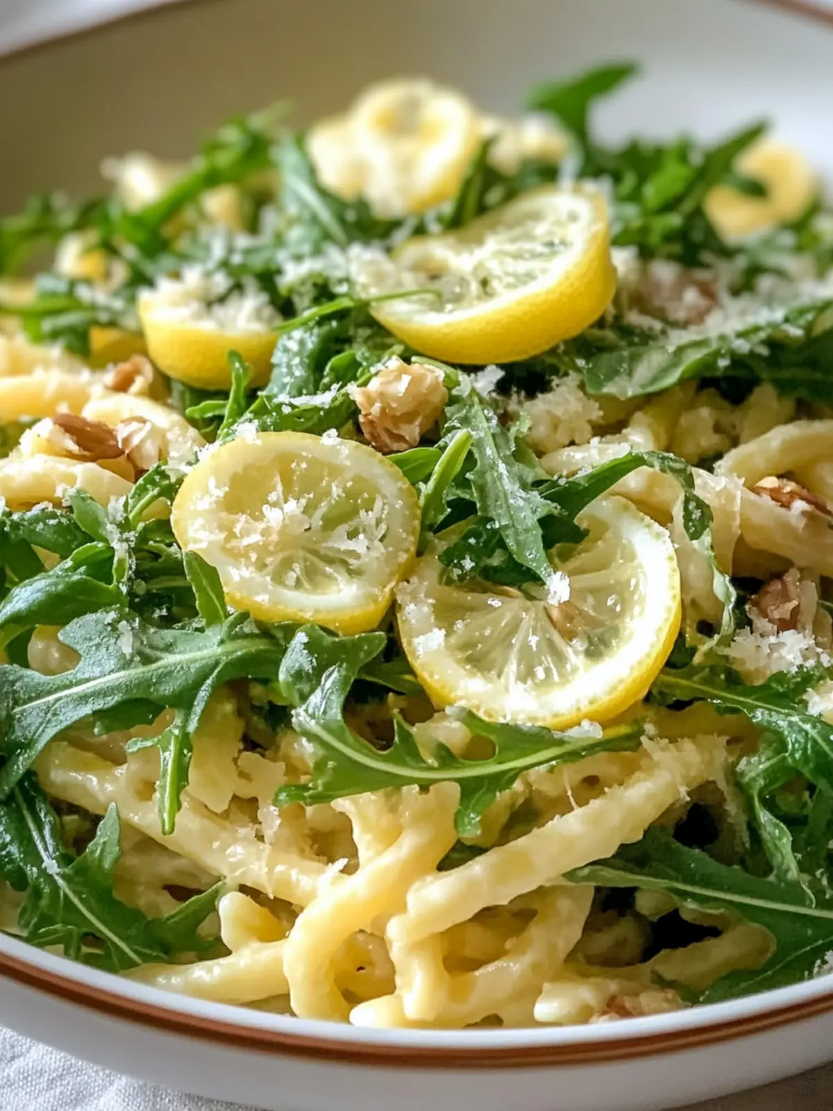 Bright Lemon Arugula Pasta Salad for a Refreshing Boost 5 Lemon Arugula Pasta Salad