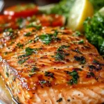 Texas Roadhouse Style Baked Salmon