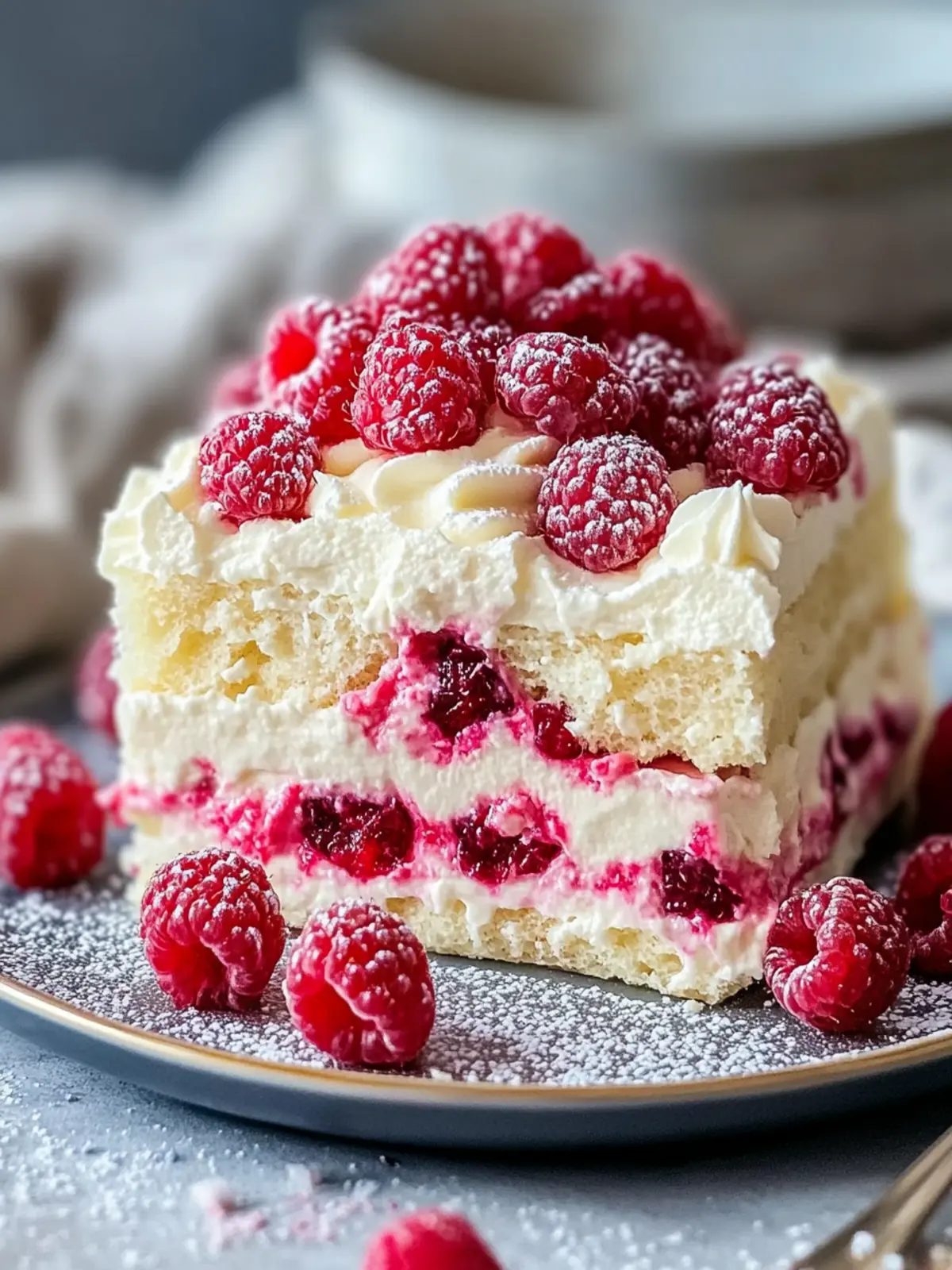 Delightful White Chocolate Raspberry Tiramisu: Effortlessly Elegant 2 Delightful White Chocolate Raspberry Tiramisu