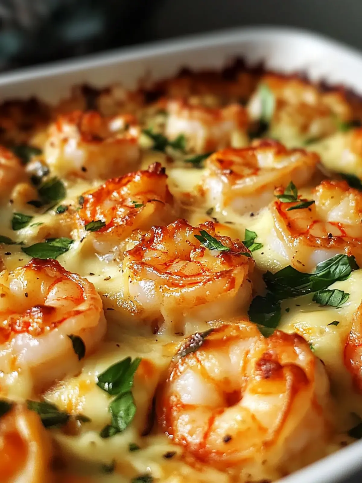 Low-Carb Shrimp Tuscan Bake – Creamy Keto Seafood Dinner