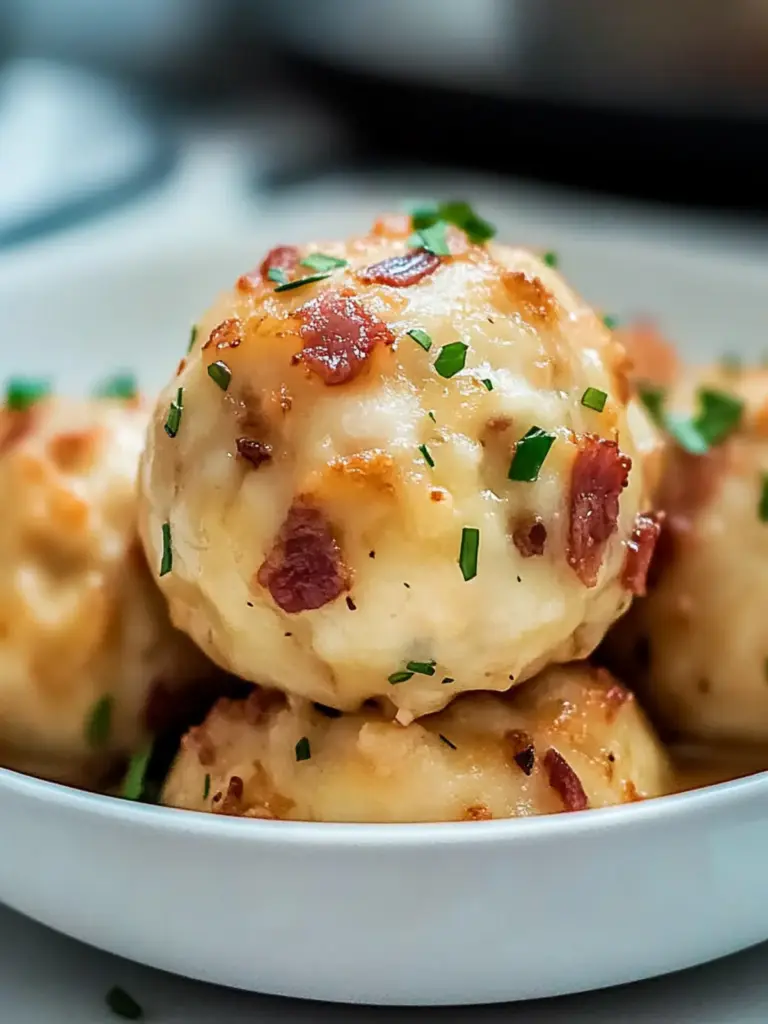 Savory Knödel: Irresistible German Dumplings with Bacon