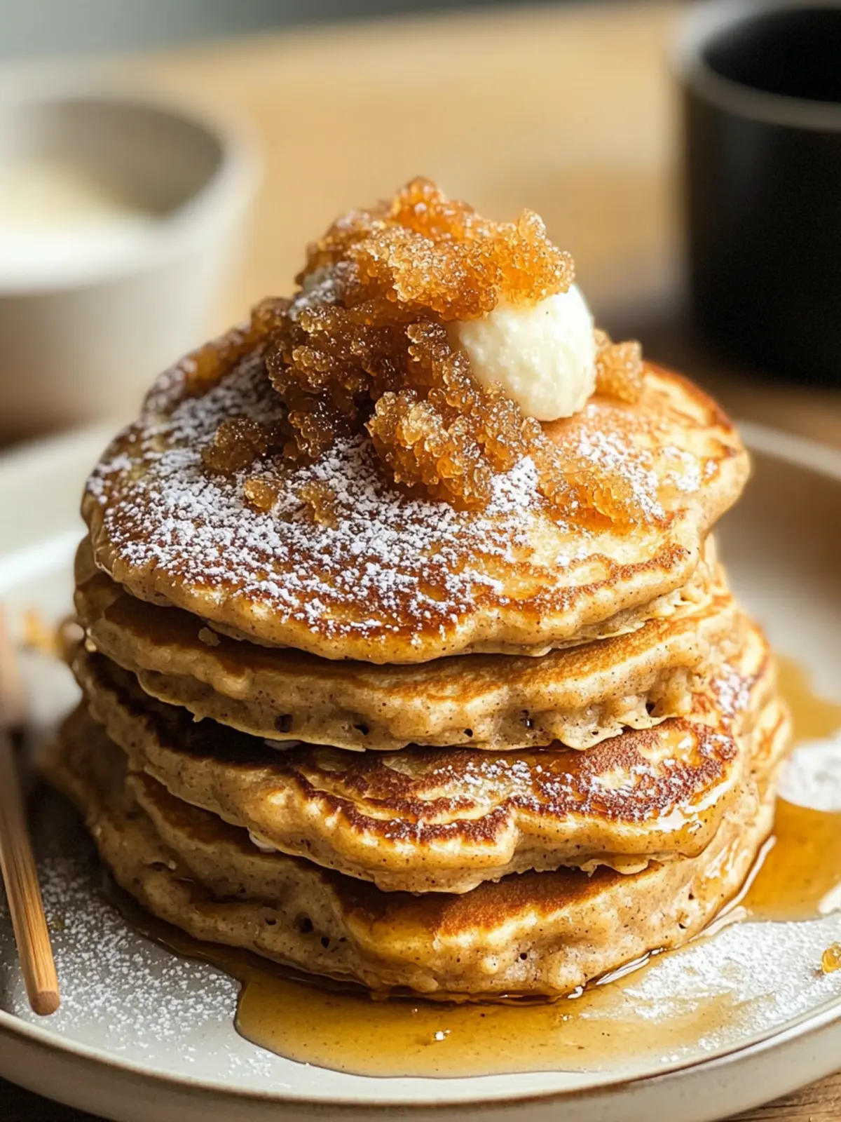 Fluffy Brown Sugar Pancakes for a Cozy Weekend Breakfast 2 Fluffy Brown Sugar Pancakes
