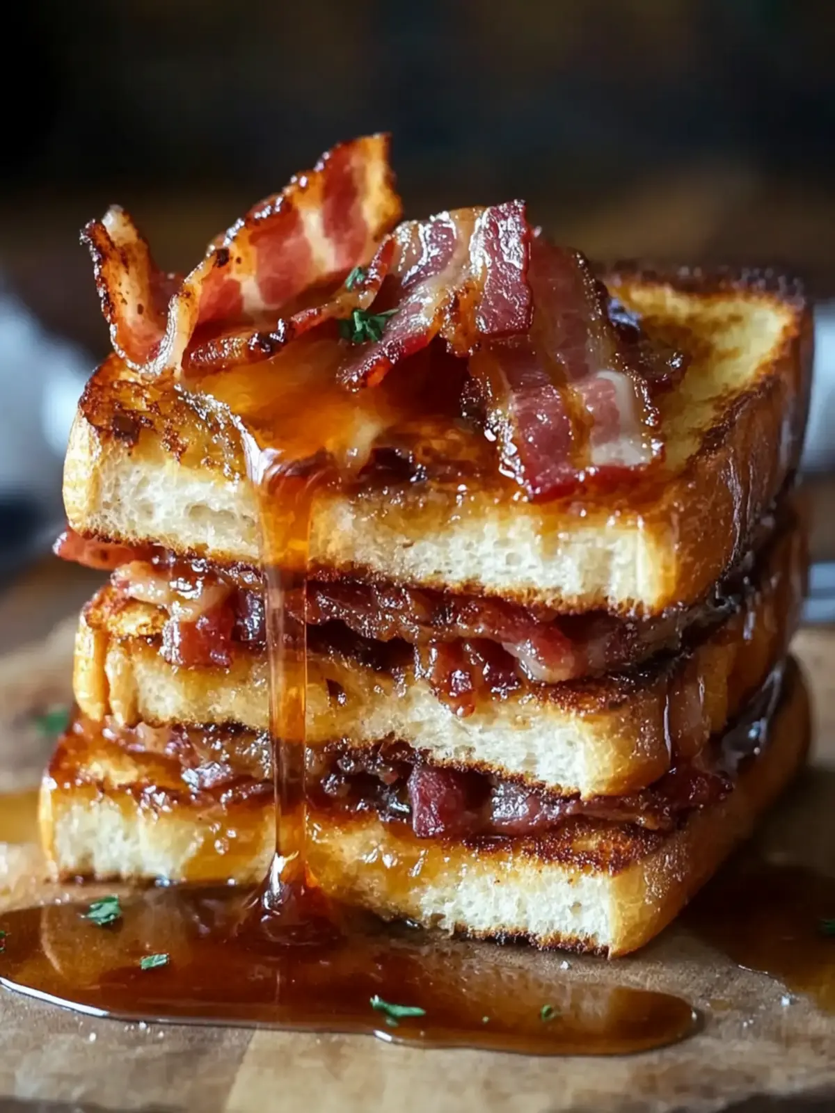 Bourbon Maple Bacon Stuffed Toast: Your Dreamy Brunch Adventure 2 Bourbon Maple Bacon Stuffed Toast