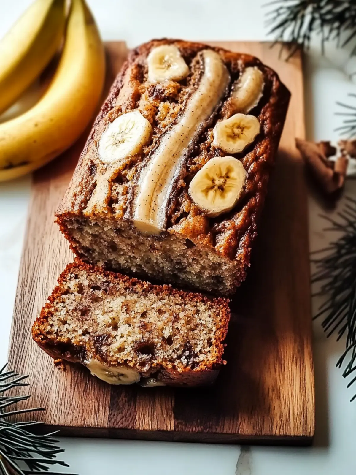 Cinnamon Swirl Banana Bread