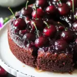 Decadent Chocolate Cherry Upside Down Cake for Sweet Moments 10 Chocolate Cherry Upside Down Cake