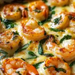 Low-Carb Shrimp Tuscan Bake – Creamy Keto Seafood Dinner