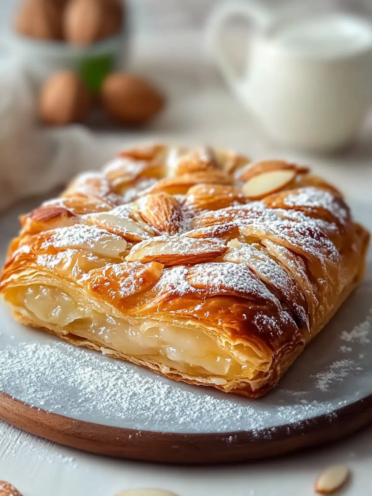 Flaky Sweet Almond Pastry That Will Delight You