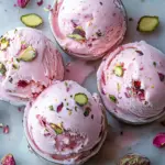 Rose Pistachio Ice Cream