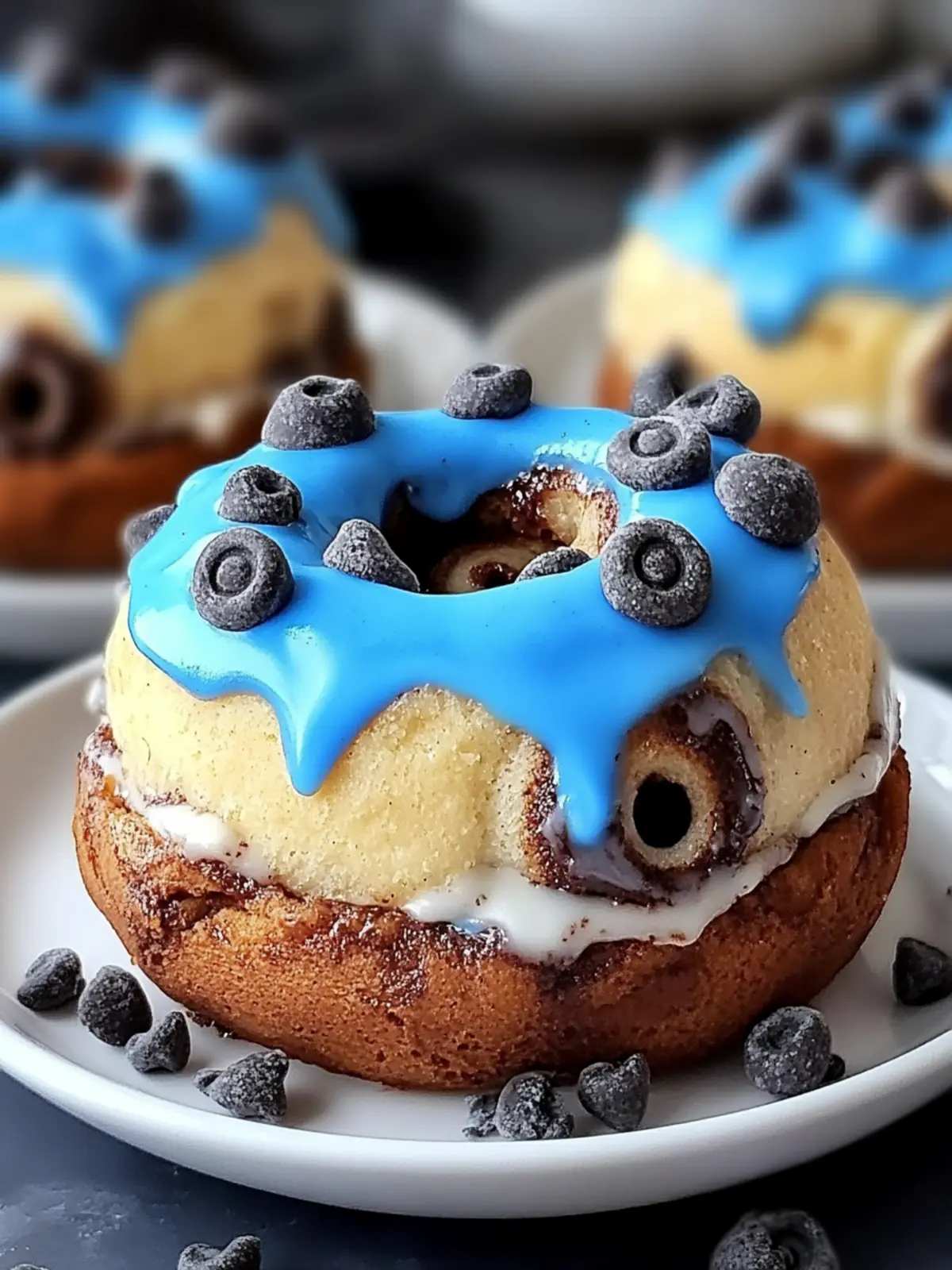 Cookie Monster Cinnamon Rolls: A Fun Twist on a Classic Treat