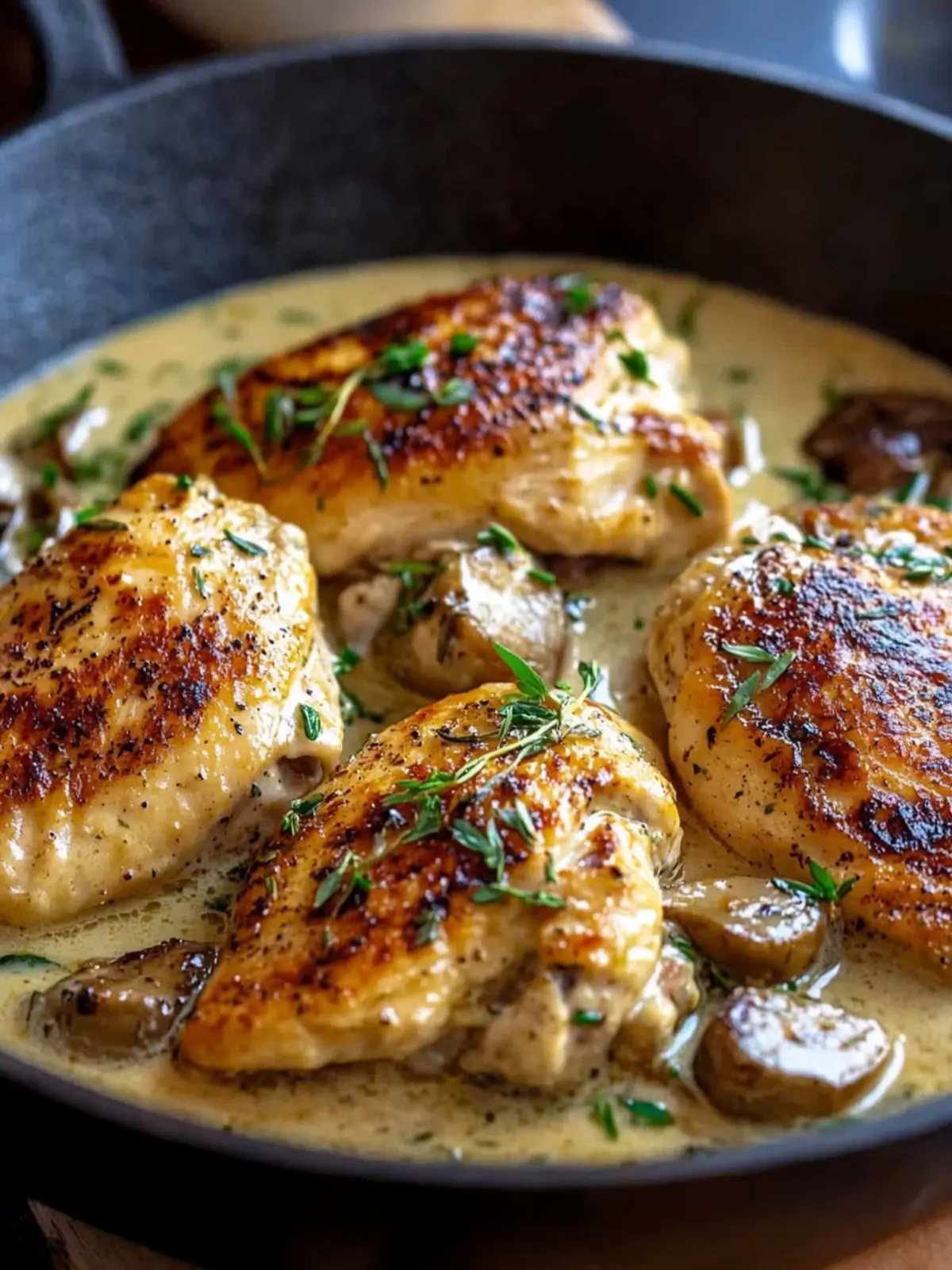 Irresistible Irish Chicken in Whiskey Cream Sauce Recipe 2 Irish Chicken in Whiskey Cream Sauce
