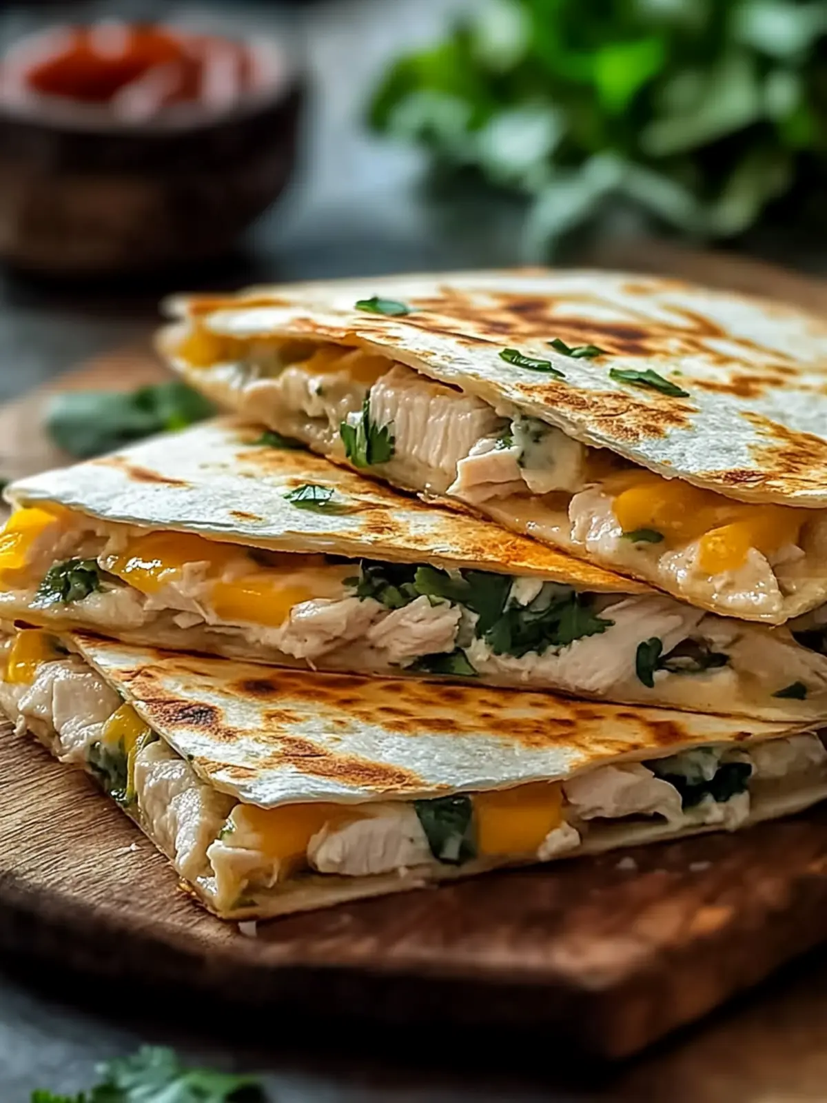 High-Protein Chicken Ranch Quesadilla Recipe: Lunch Ideas For Friends & Family Dinners