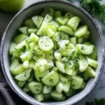 Crunchy Cucumber Celery Salad with Green Apple Bliss 6 Crunchy Cucumber Celery Salad with Green Apple