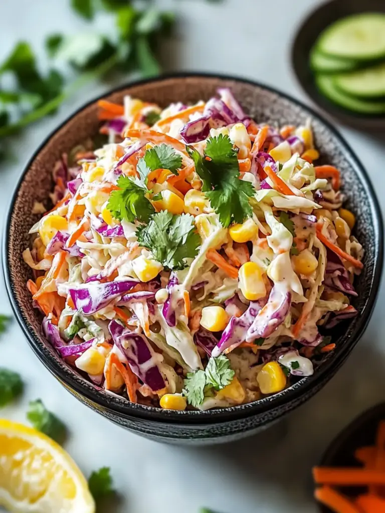 Mexican Corn Coleslaw