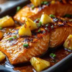 Pineapple Glazed Salmon