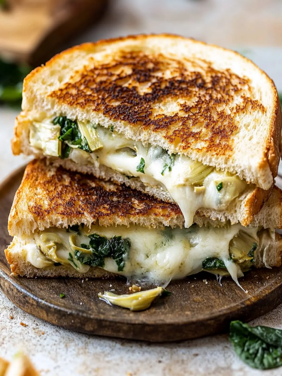 Artichoke and Mozzarella Grilled Cheese Recipe