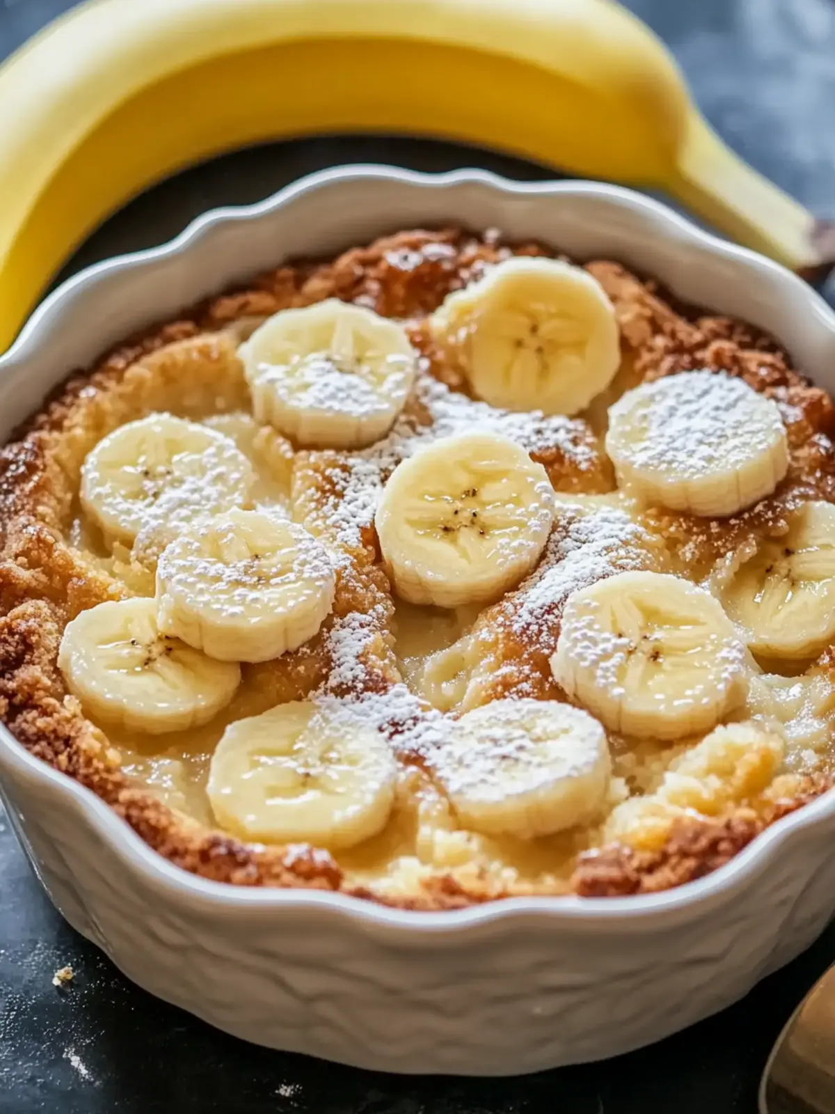 The Best Southern Banana Cobbler Dessert