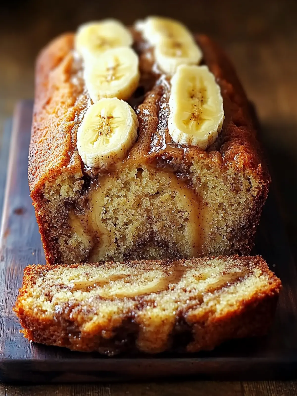 Cinnamon Swirl Banana Bread