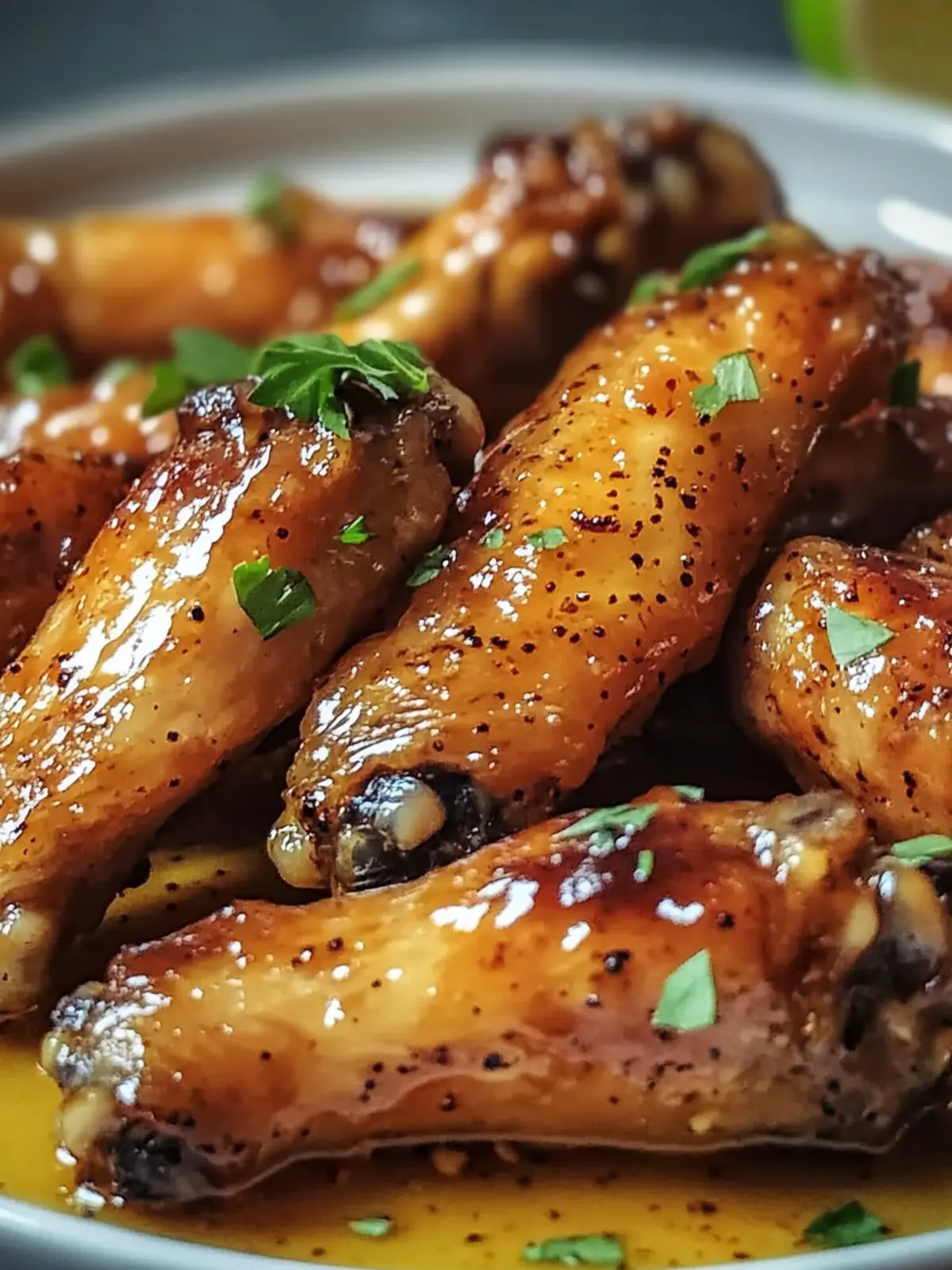 Crispy & Delicious Honey Mustard Chicken Wings