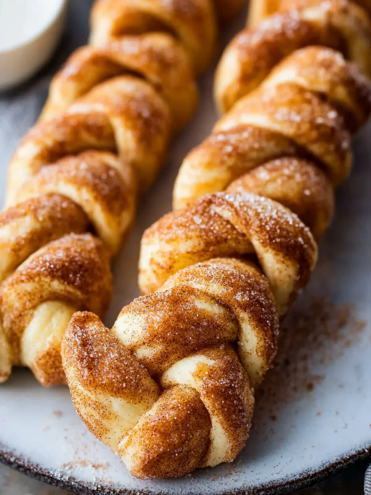 Cinnamon Sugar Breakfast Twists
