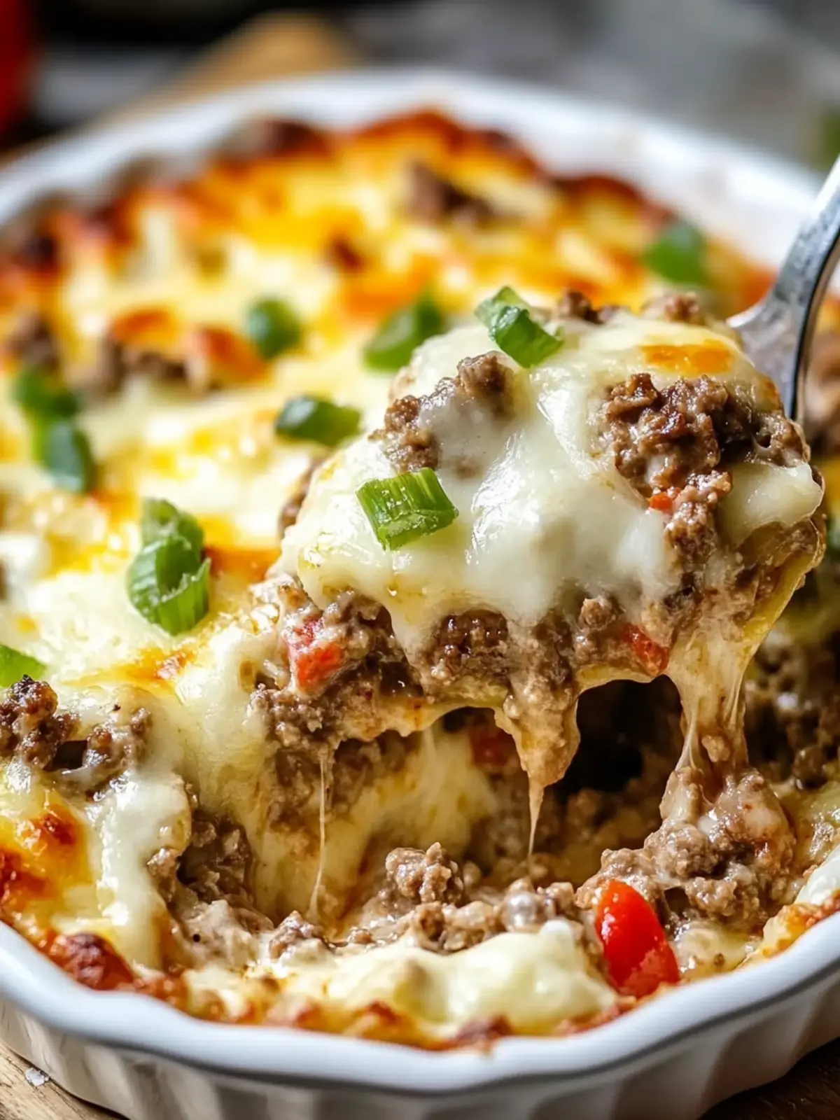 Low Carb Philly Cheesesteak Casserole