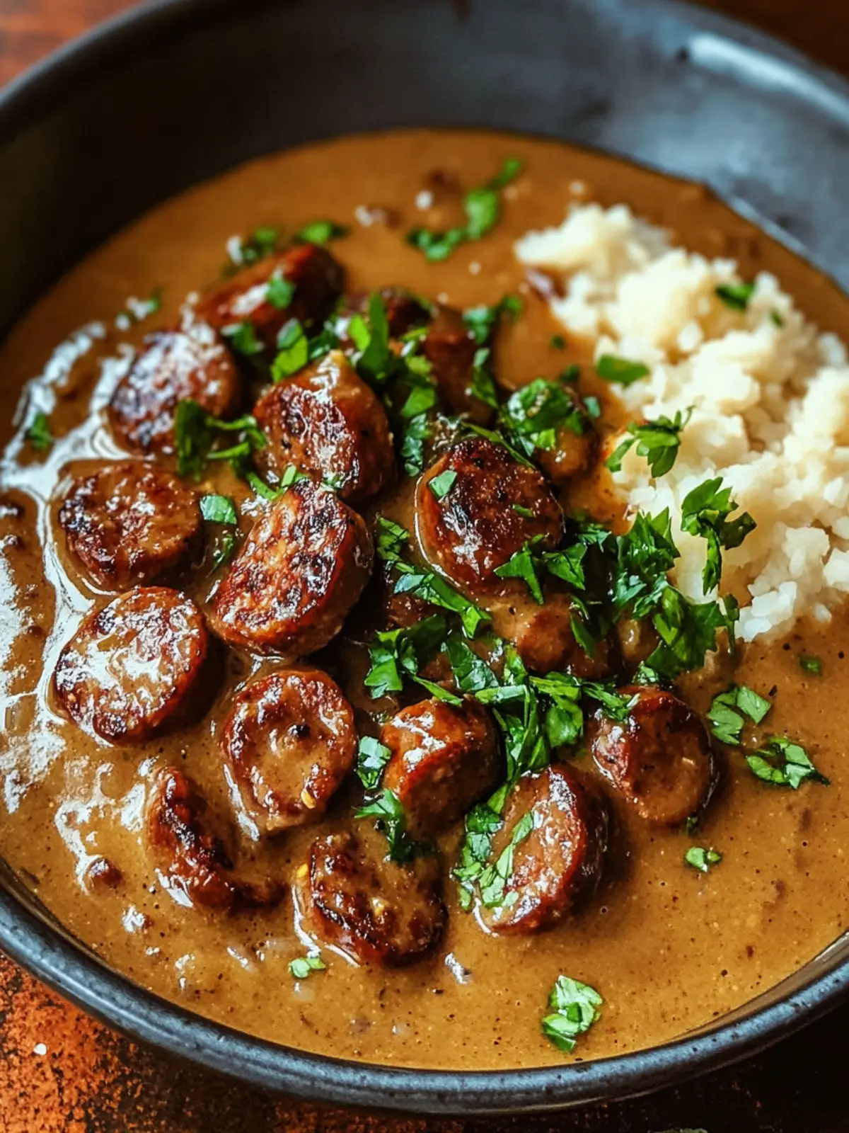 Andouille Sausage Cajun Gravy: A Delicious Southern Delight 5 Andouille Sausage Cajun Gravy