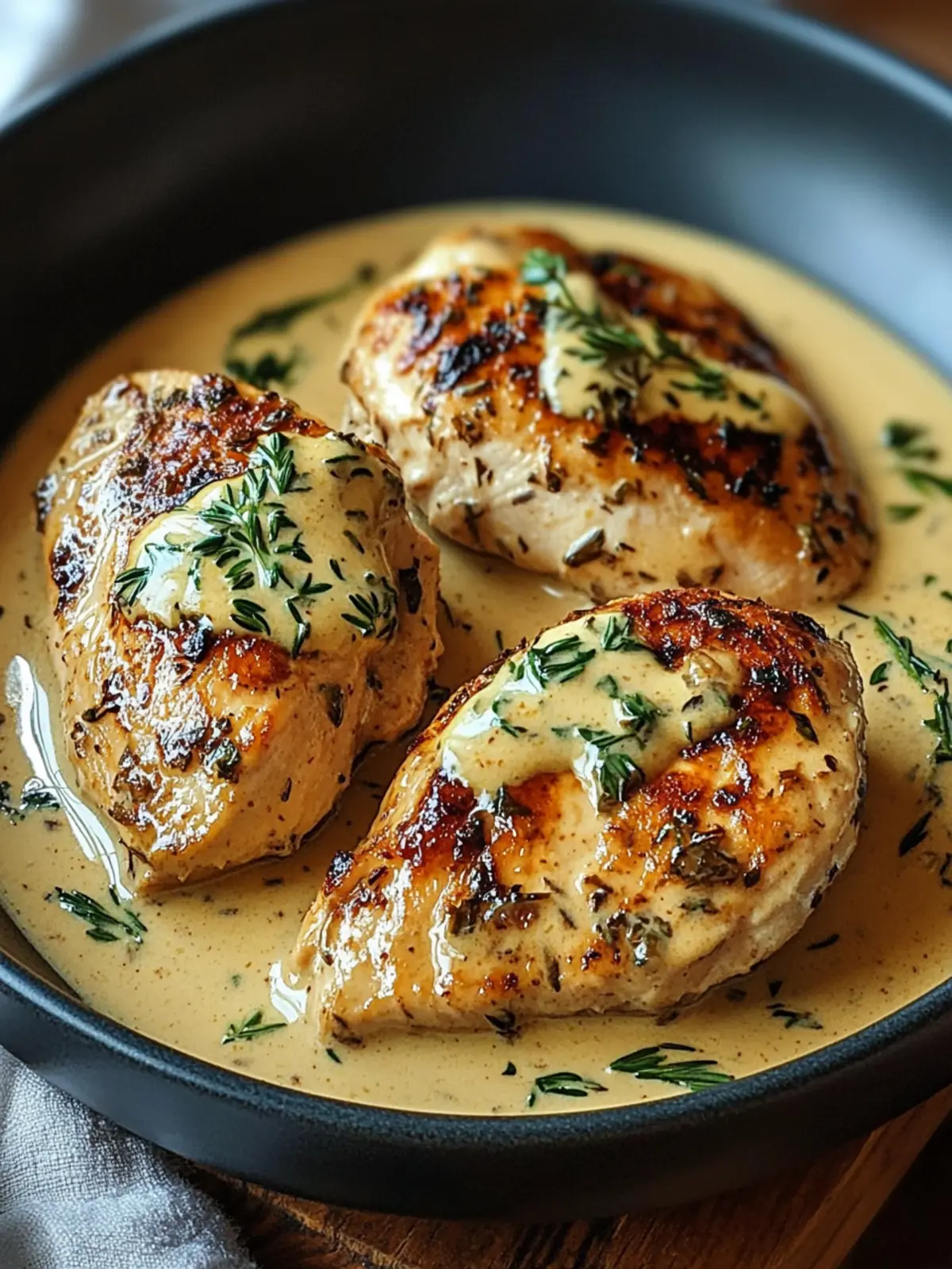 Irish Chicken Whiskey Cream Sauce