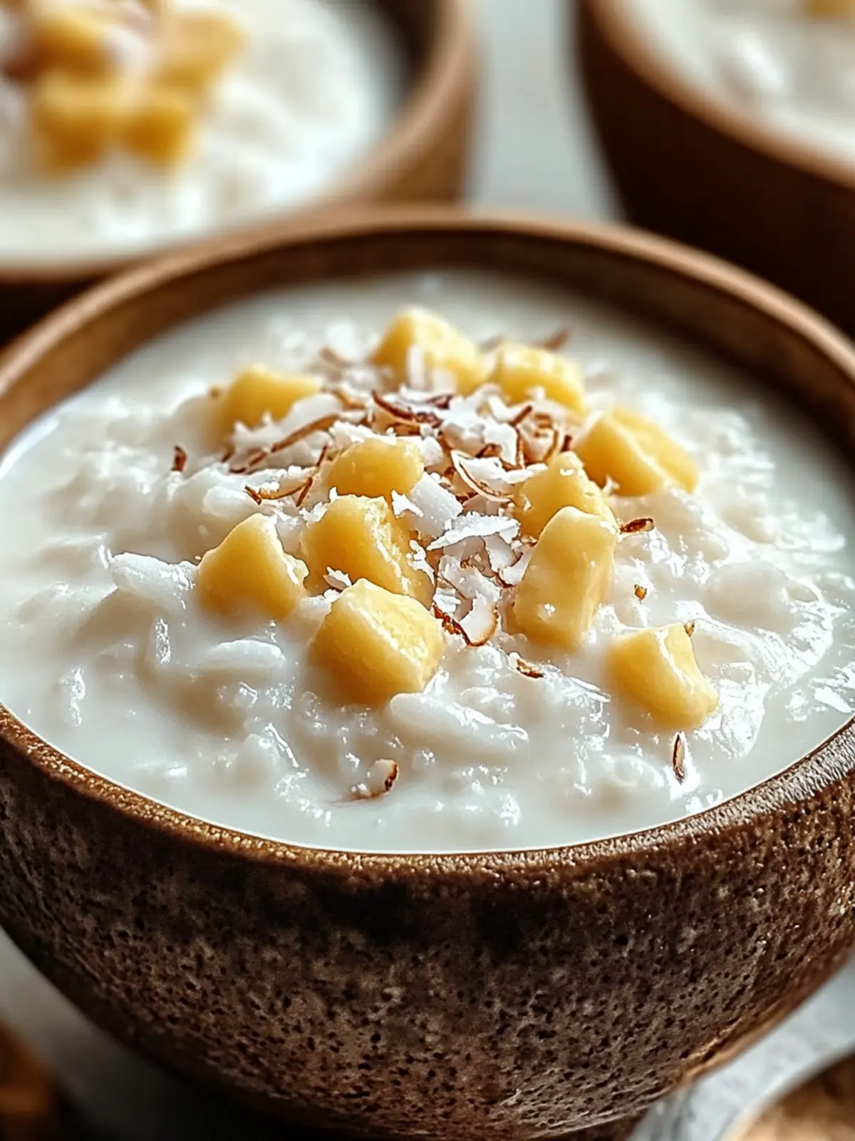 Creamy Coconut Rice Pudding Delightful and Easy Recipe