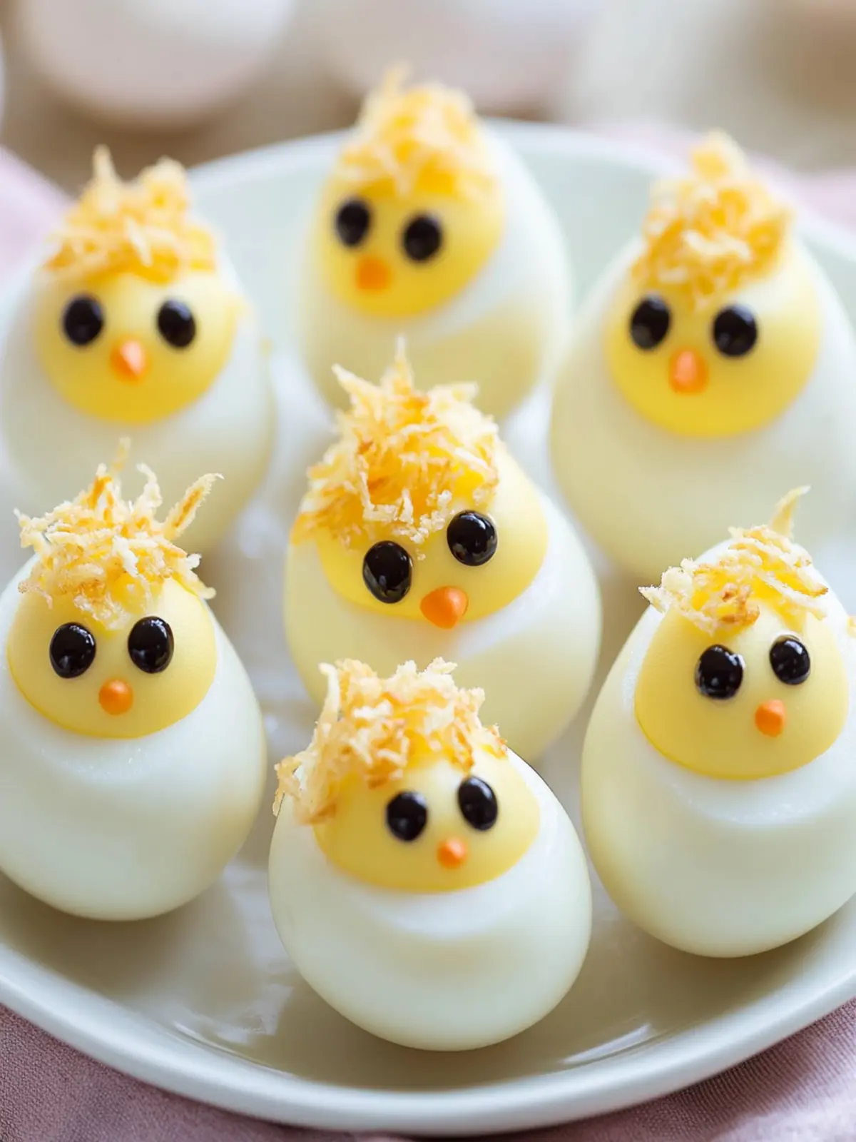 Deviled Egg Chicks (Hatching Style)
