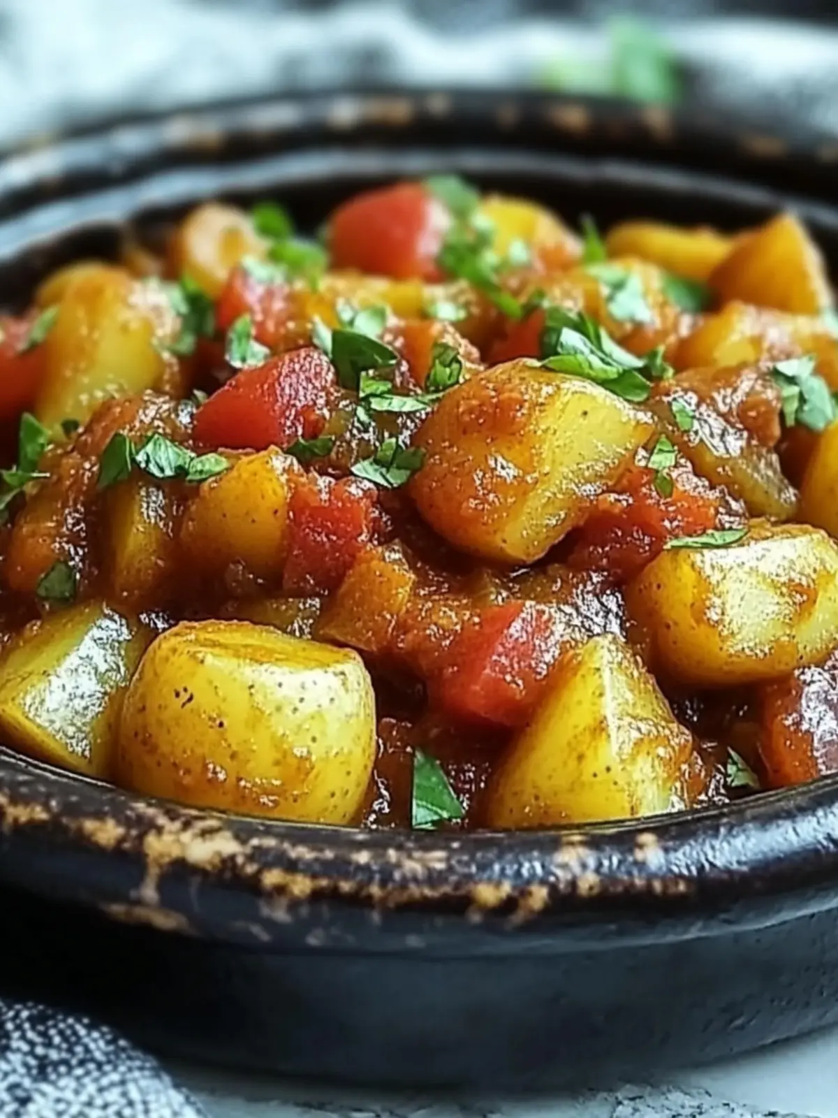 Moroccan Potato Tagine