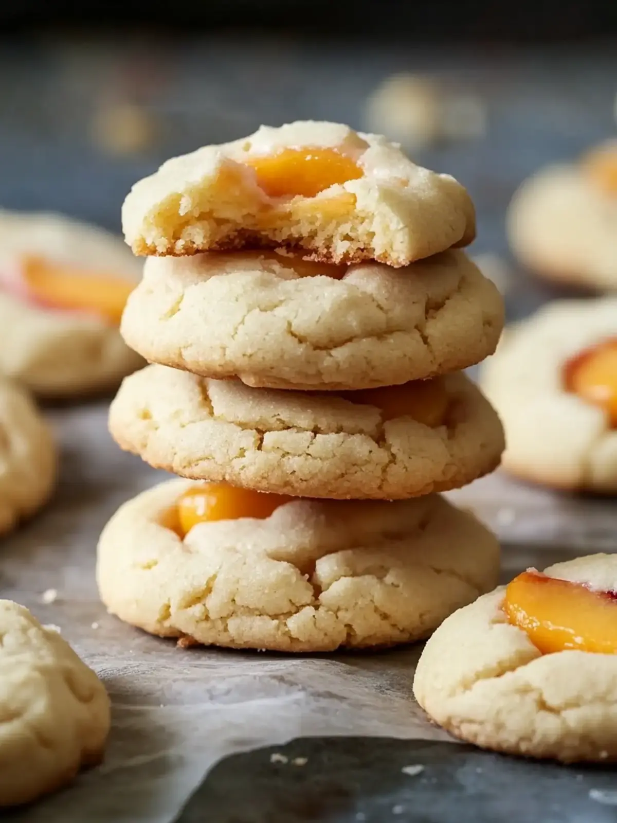 Peaches and Cream Cookies Recipe – Easy Chewy Spring Dessert