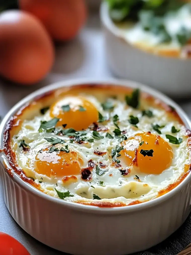 Baked Cottage Cheese Eggs