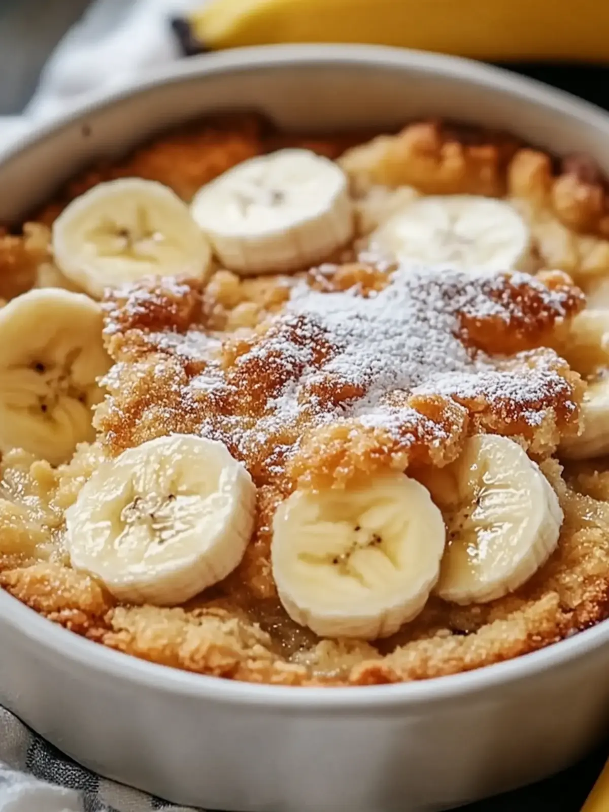 The Best Southern Banana Cobbler Dessert