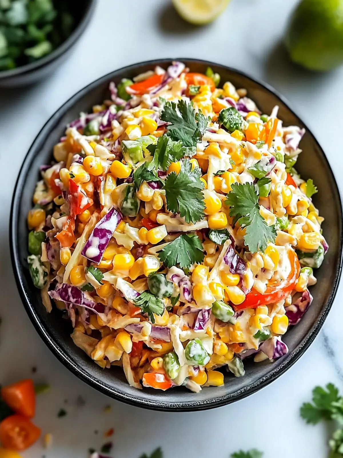 Mexican Corn Coleslaw