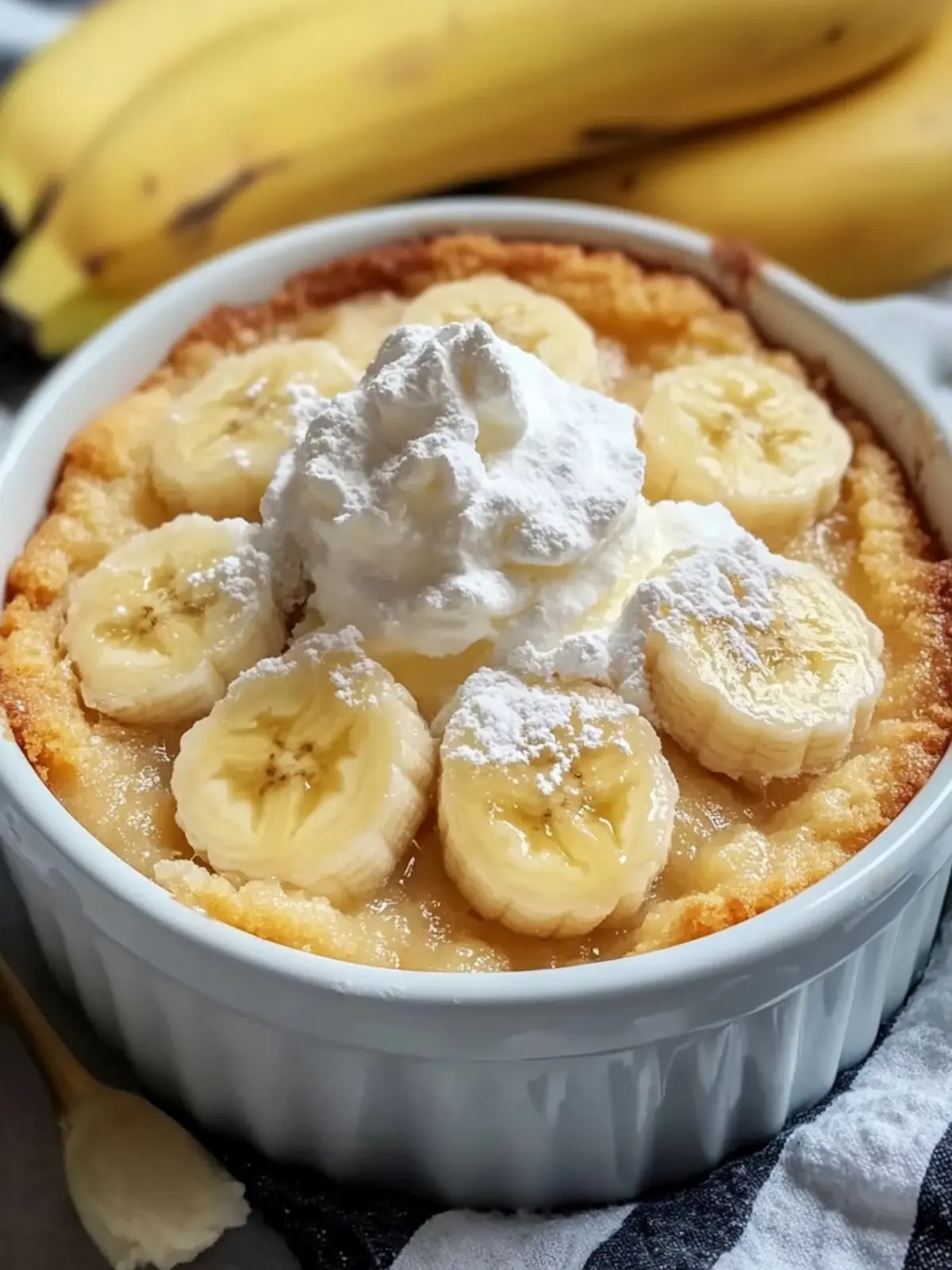 Southern Banana Cobbler
