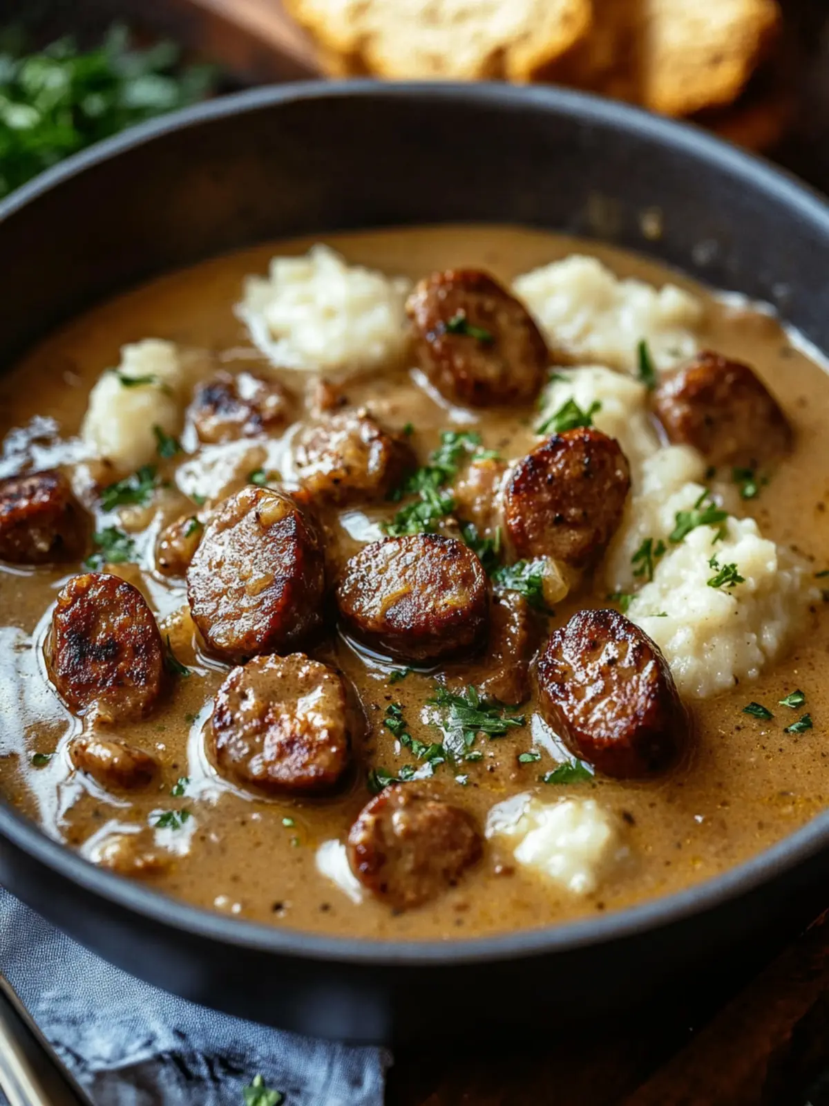 Andouille Sausage Cajun Gravy: A Delicious Southern Delight 4 Andouille Sausage Cajun Gravy
