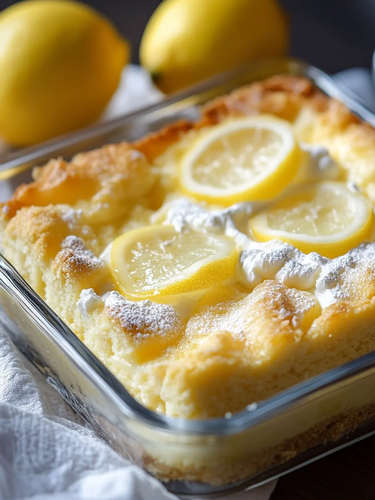 Lemon Cream Cheese Dump Cake: Effortless Sweet Delight 4 Lemon Cream Cheese Dump Cake