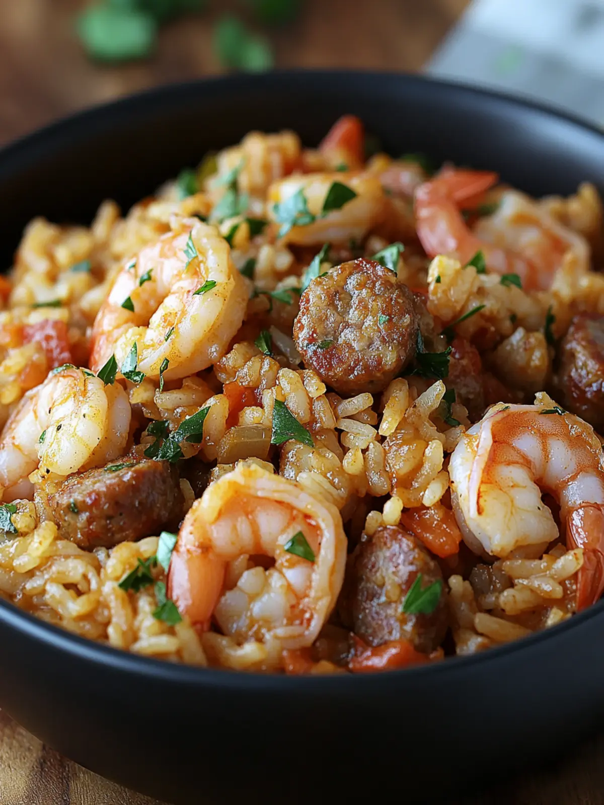 Shrimp Sausage Dirty Rice Recipe