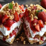 Strawberry Crunch Cheesecake Tacos
