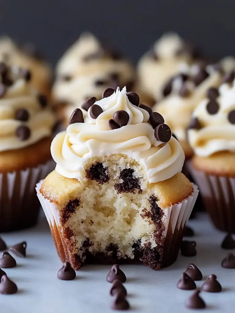 Chocolate Chip Heaven Cupcakes
