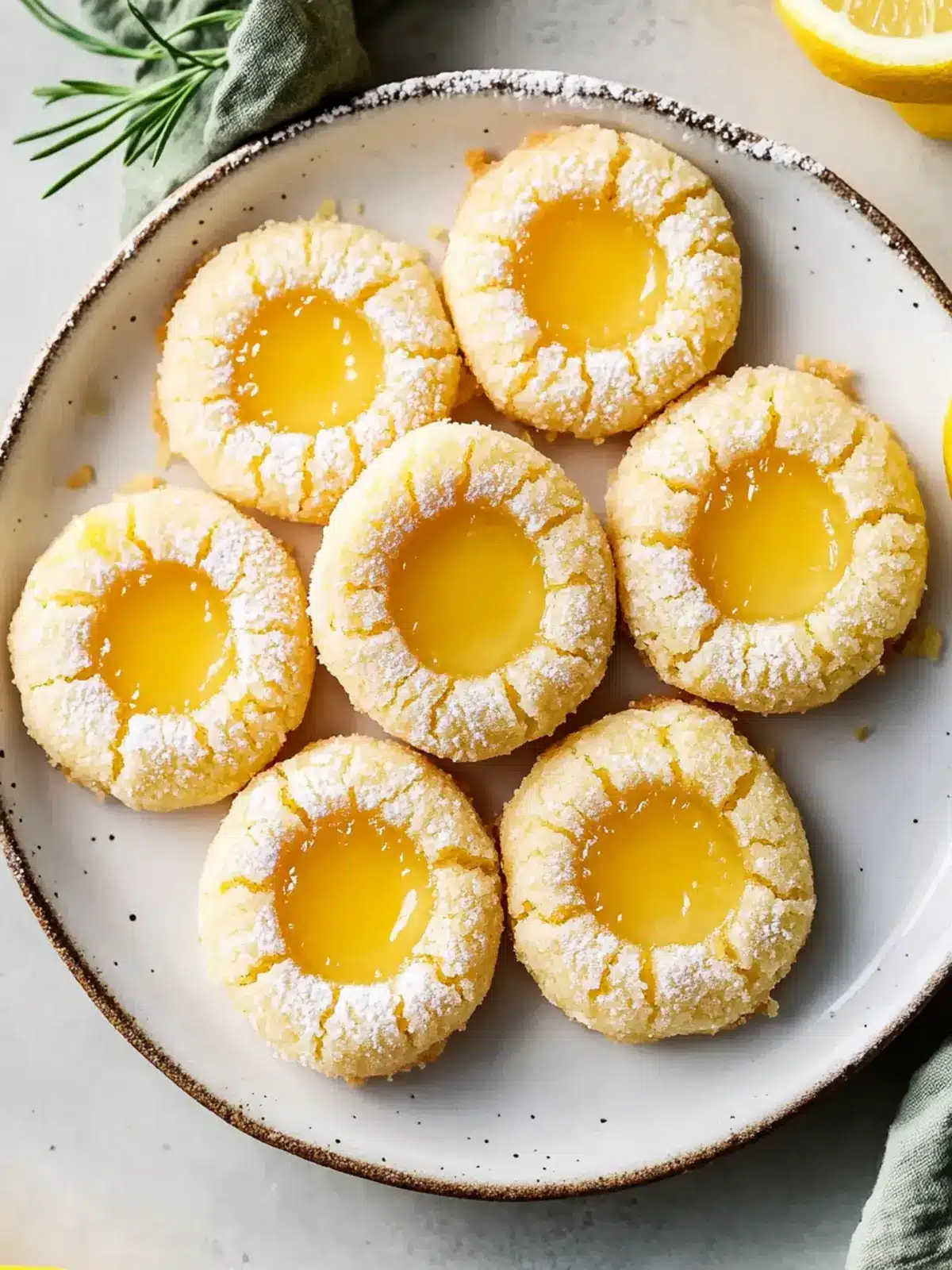 Almond Lemon Curd Thumbprint Cookies You Can’t Resist 2 Almond Lemon Curd Thumbprint Cookies
