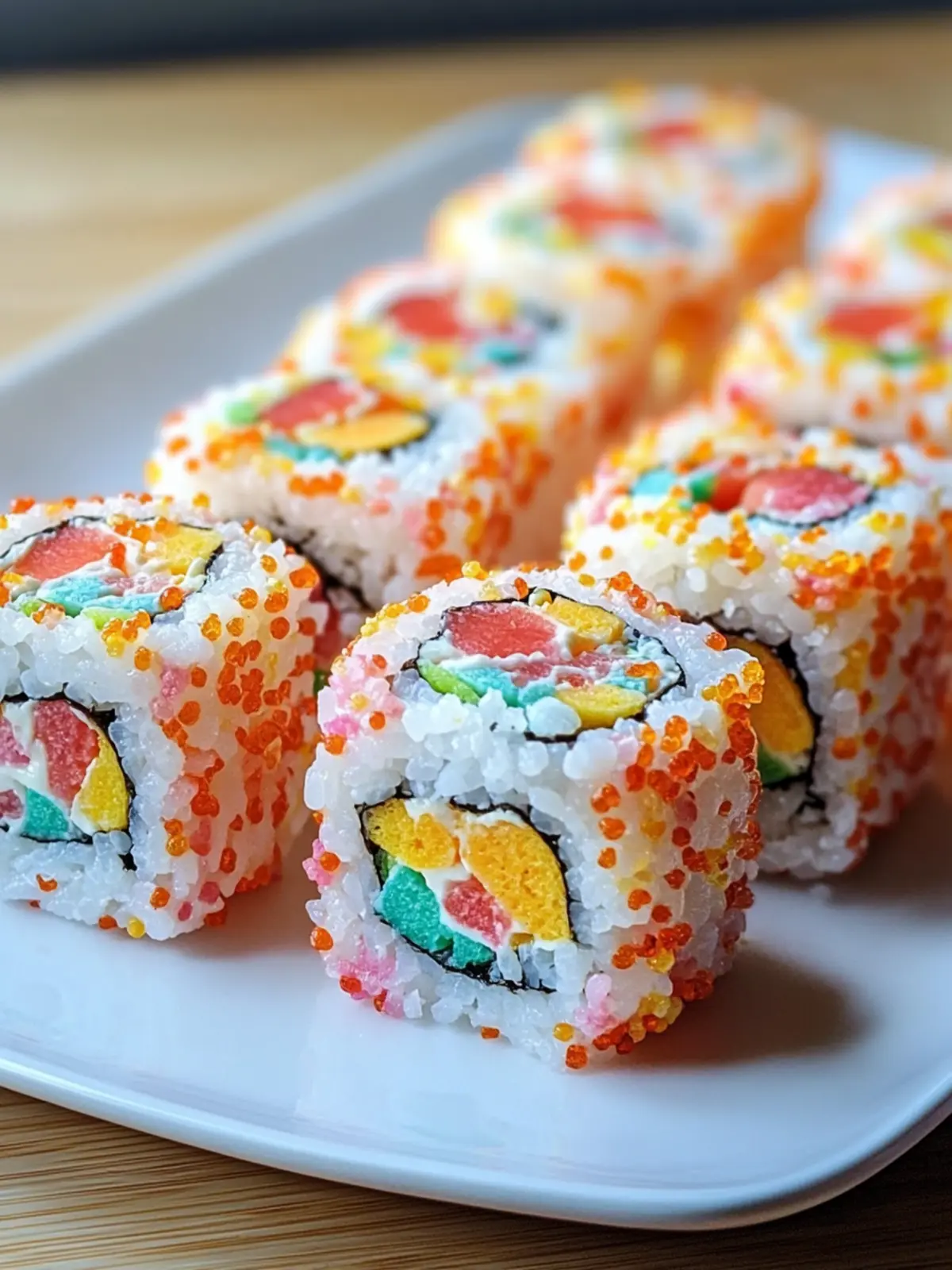 Tasty Fruity Pebbles Sushi – A Fun & Colorful Treat! – Delicious & Easy!