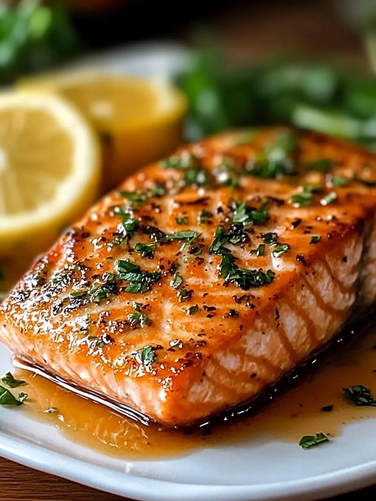 Texas Roadhouse Style Baked Salmon
